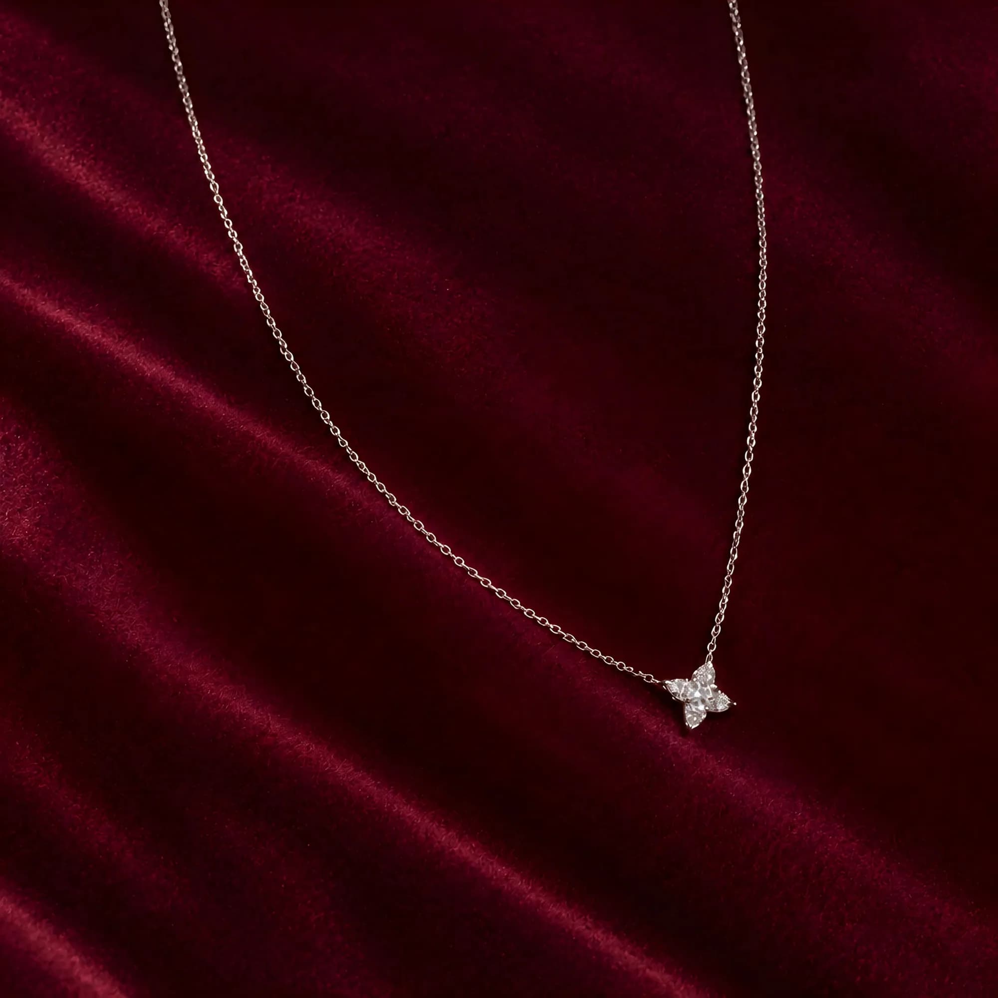 Flower Pendant Necklace
