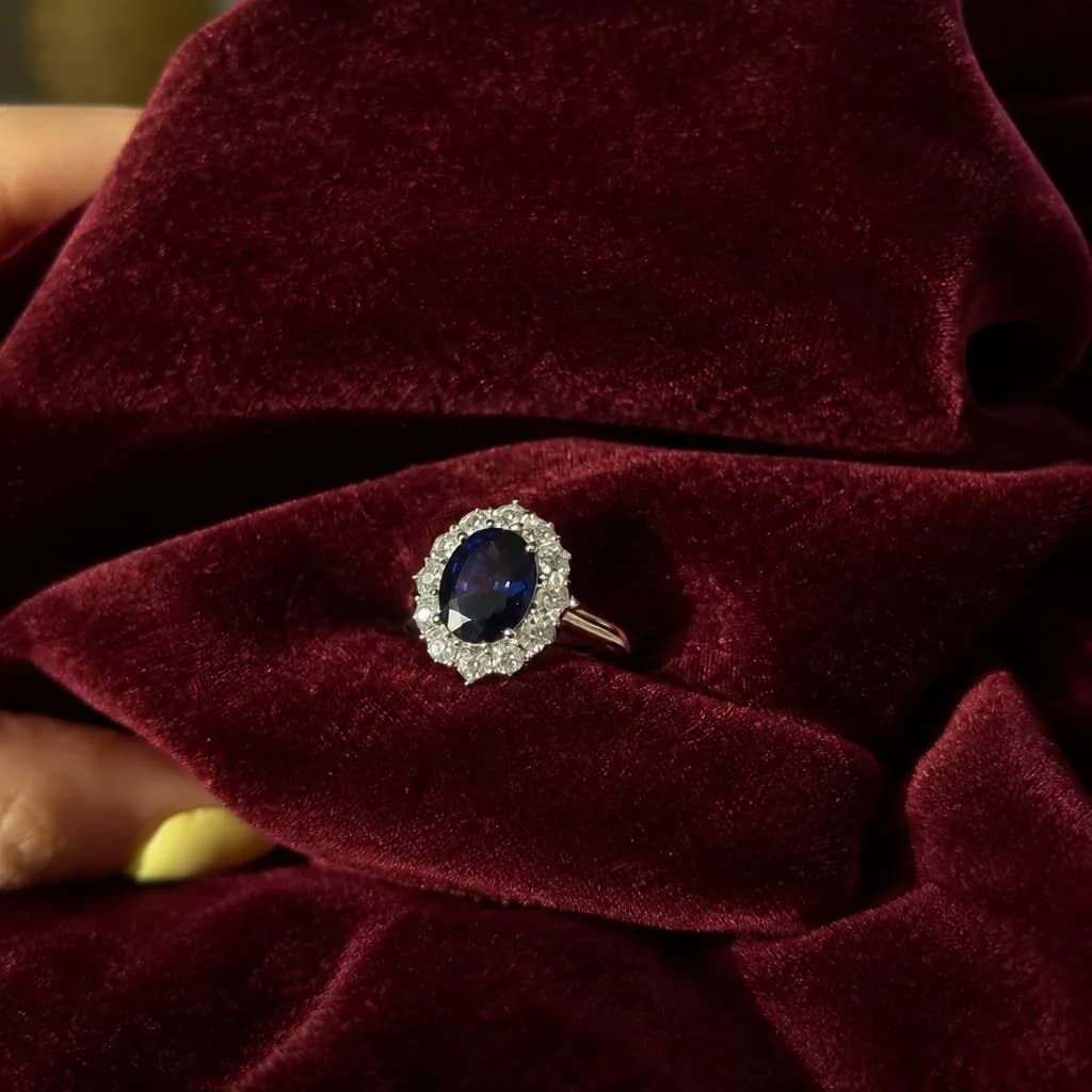 The Luméa Royal Sapphire Ring